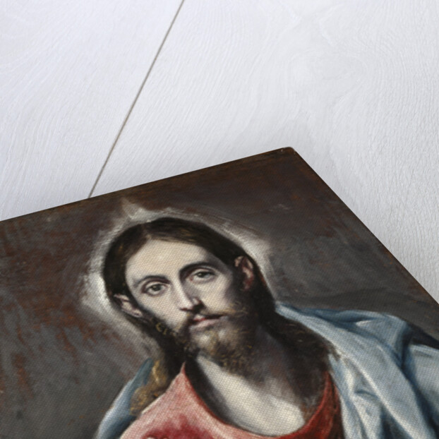 Christ Blessing ('The Saviour of the World') by El Greco (Domenikos Theotokopoulos)